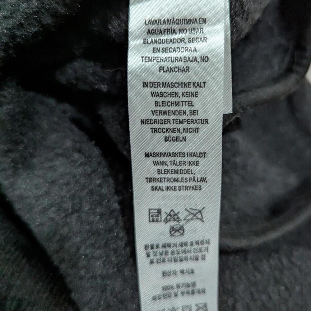 Patagonia Better Sweater 1/4 Zip Fleece Men's Medium (Tag L) Black NWT - Picture 9 of 10